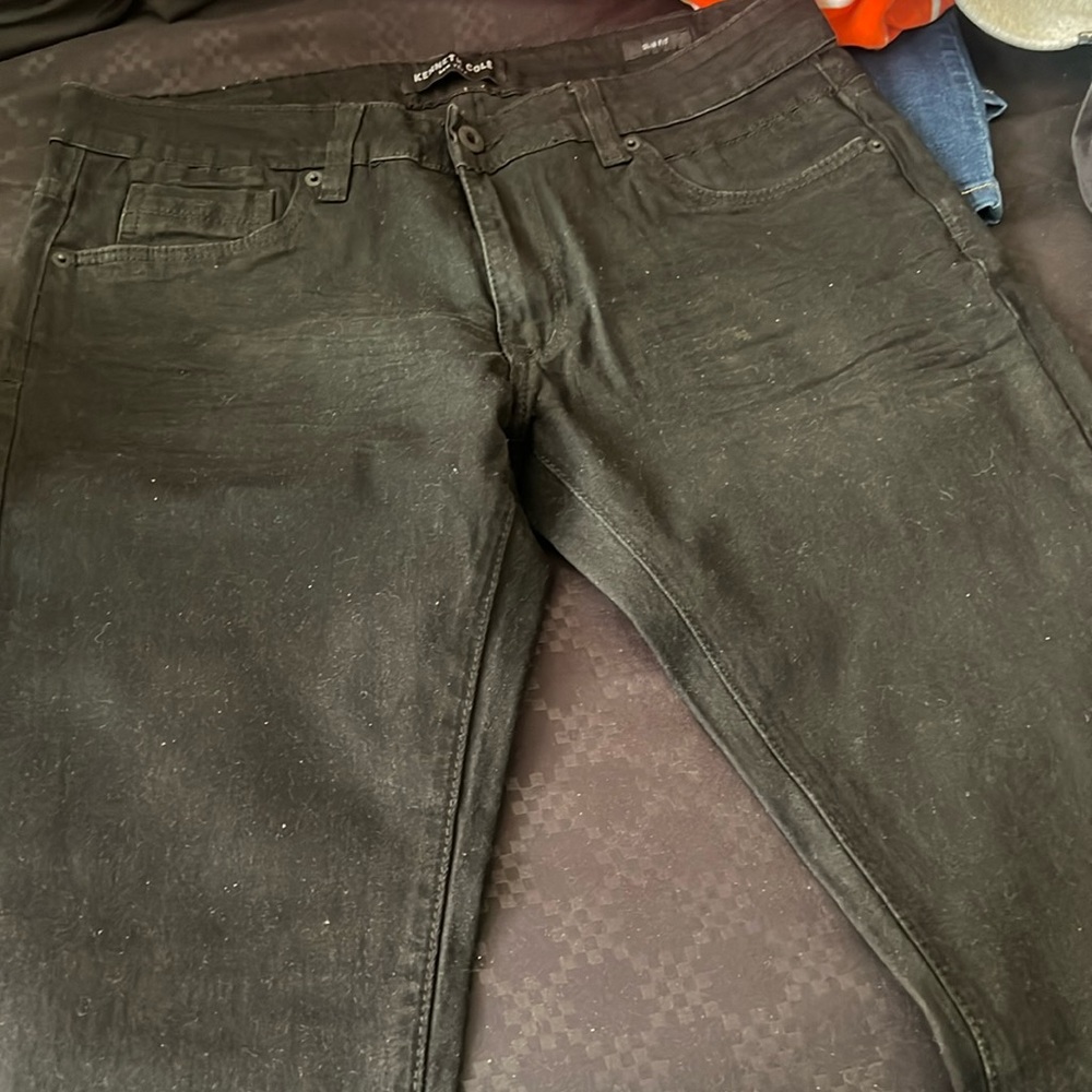 Men’s Kenneth, black jeans, slim fit